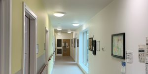 Beleuchtung für Stationszimmer in Psychiatrien